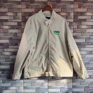 EUC Vintage Tri-Mountain PBIOS Beige Windbreaker XL Jacket